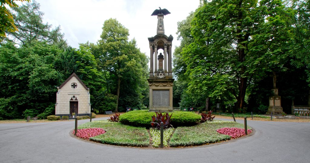 Melatenfriedhof Grabkapelle am Hauptweg; Ruhestätte von Sophia Czory
